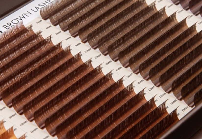 Boite de cils noirs & marrons I 0.05