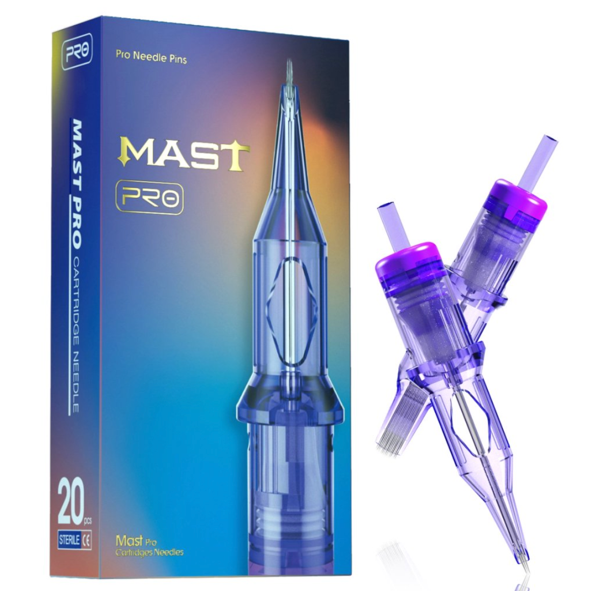 Aiguilles de cartouches Mast Pro Tattoo  Boîte de 20